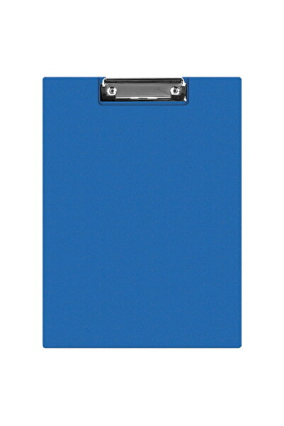 donau Clipboard dublu A4, plastifiat PP, - albastru