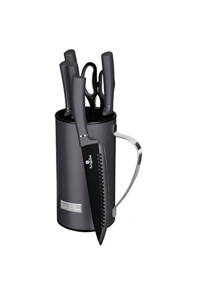 Berlinger Haus Set de cutite cu stativ 7 piese Carbon Pro BH 2600