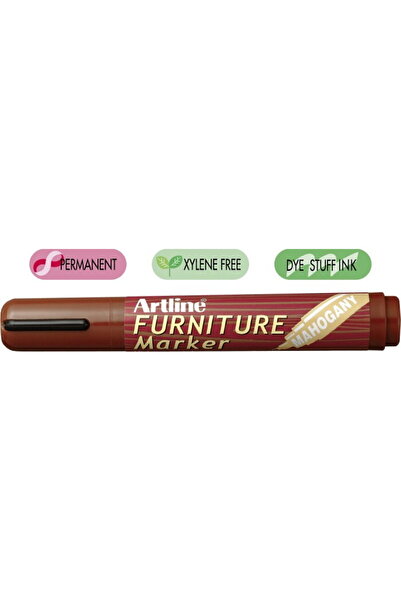 artline Marker 95, for wooden furniture (touch-ups), plastic body, beveled ti...