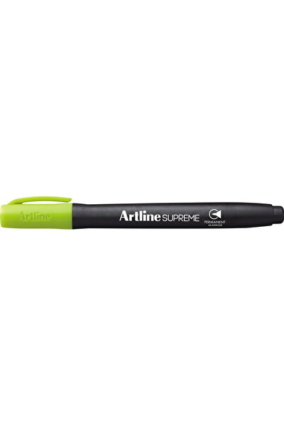 artline Permanent marker Supreme, corp plastic, varf rotund 1.0mm - galben pa...