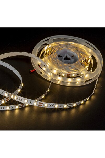 LEDREYON 5 Metre 3200K Gün Işığı 4040 12v İç Mekan Şerit Led Işık Mutfak Dola...