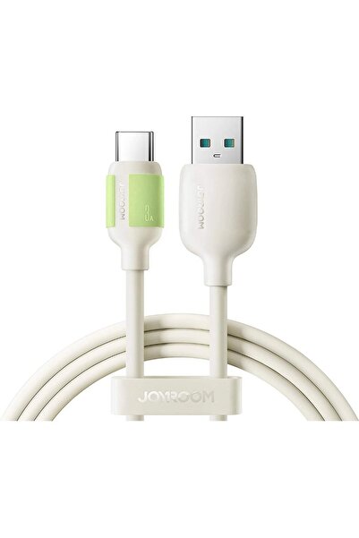 REDz Accessories Cablu USB-A la USB-C, 2M, Joyroom S-A53 Fluorescent, 30Ww, T...