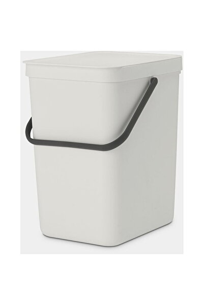 Brabantia Sort & Go Waste Bin Light Grey 25 L