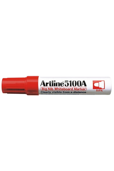 artline Marker pentru tabla de scris 5100A, corp metalic, varf rotund 5.0mm -...