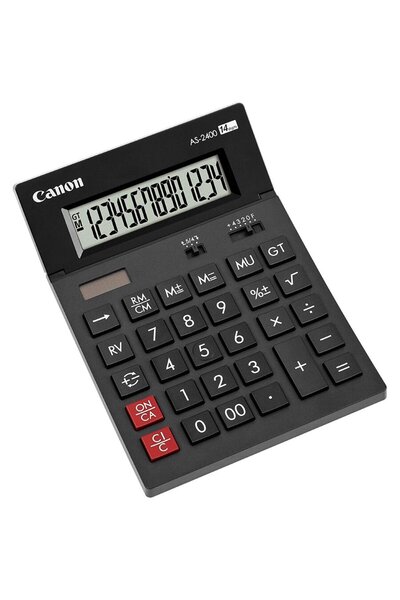 Canon Calculator de birou AS-2400 BE4585B001AA (include timbru verde 0.01 Lei)