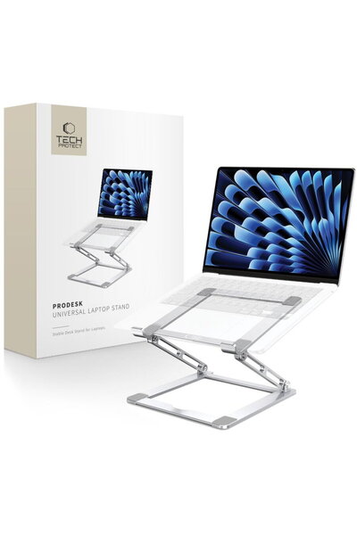 Tech-Protect SUPORT LAPTOP UNIVERSAL ULS400 PRODESK ARGINTIU