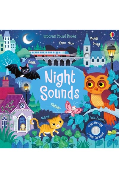 Usborne Publishing Carte cu sunete de noapte - Night Sounds