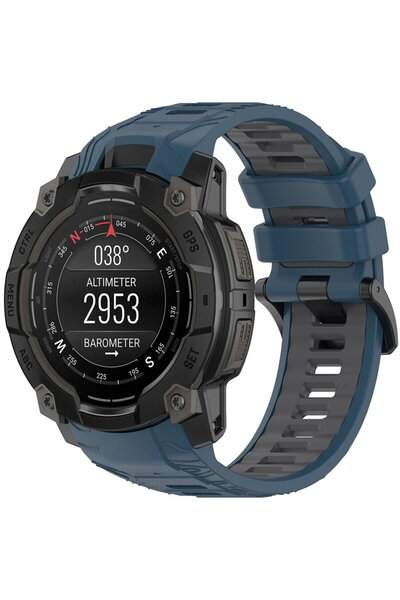 Techsuit Strap for Garmin Instinct 3 50mm/Instinct 3 50mm Solar - Watchband 2...