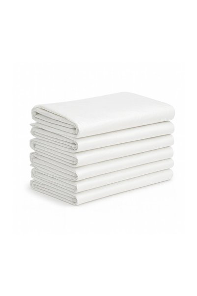 Plas+Plus White Garbage Bag Thick Durable Home Kitchen Business Office 38X61 cm 50 Pieces