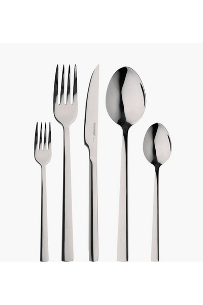 Mystique طقم أدوات مائدة فانوس مكون من 60 قطعة - يكفي لـ 12 شخصًا