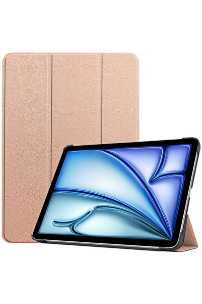 Techsuit iPad Air 13 (2024) Case - FoldPro - Rose Gold