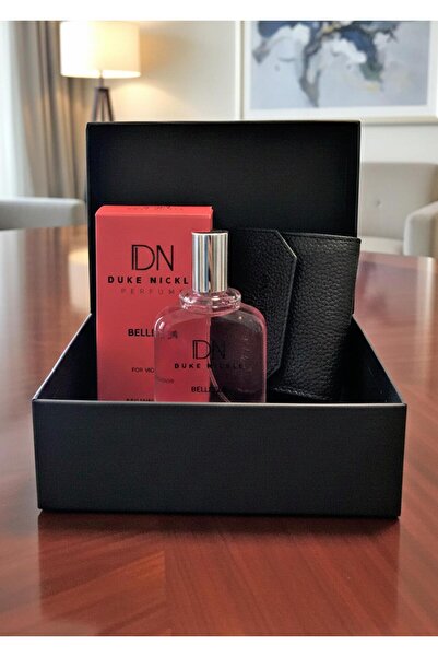 Duke Nickle Set portofel cu parfum pentru femei, set cadou elegant în cutie