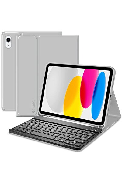 Tech-Protect SC PEN + KEYBOARD IPAD 10.9” 10 / 2022 / 11” 11 / 2025 GREY