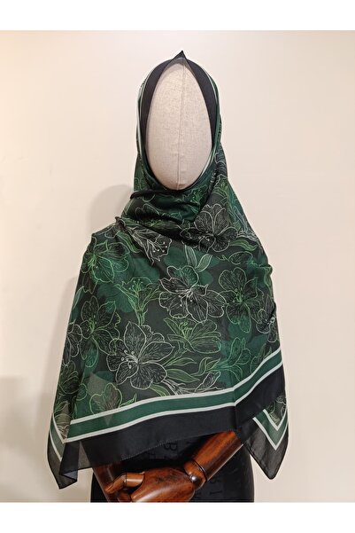 Esima Butik شال قطني منقوش بنقش الزنبق