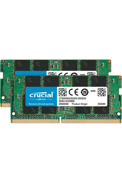 Crucial - DDR4 - 32 GB: 2 x 16 GB - SO-DIMM 260-pini - fără tampon