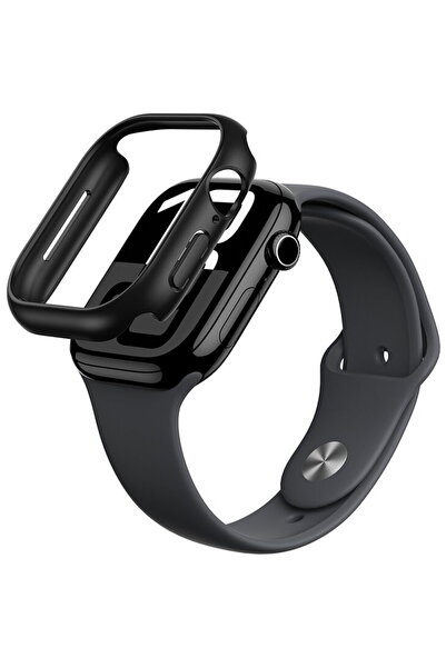 Amazingthing Carcasă minimalistă pentru Apple Watch 46mm – neagră