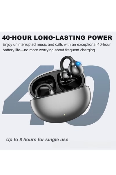 MOTMOOK Open Ear Ring True Open Ear Headphones, Lightweight Comfort Open Ear ...