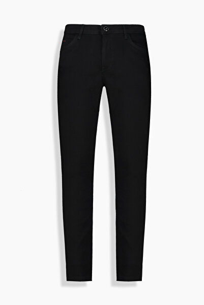 Sarar Interview Midas Relax Fit Knitted Black Jeans