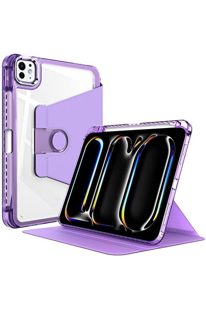 Techsuit Husa pentru iPad Pro 11 (2024) - Crystal Vision - Purple