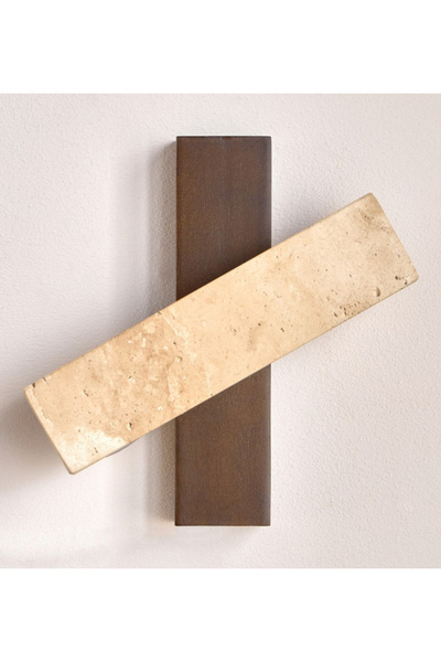 Generic Putana Travertine Wall Lamp