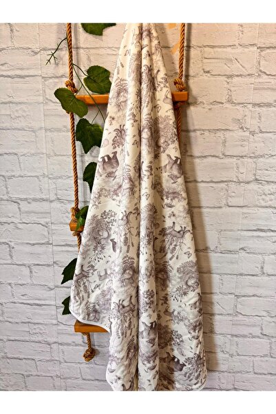 GÜRPAMUK HOME & BABY Plush Welsoft Double-Sided Baby Blanket 75X90Cm/Peluşayi...