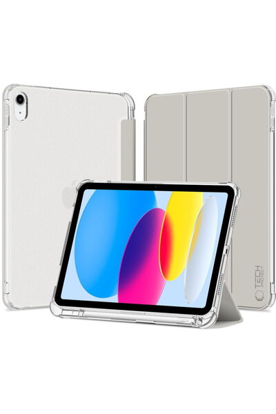 Tech-Protect SC PEN HYBRID IPAD 10.9 10 / 2022 CRYSTAL SILVER