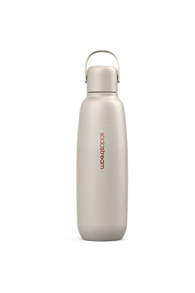 sodastream Fizz & GO Carbonated Water Bottle, Sand
