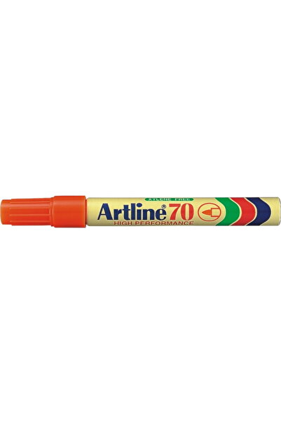 artline Permanent marker 70, metal body, round tip 1.5mm - orange