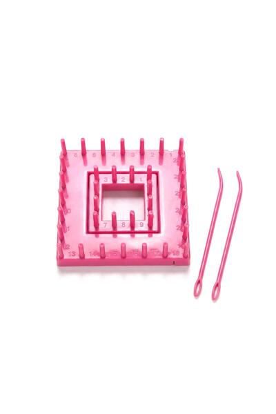 Sultan Pătrat Motificat Roz