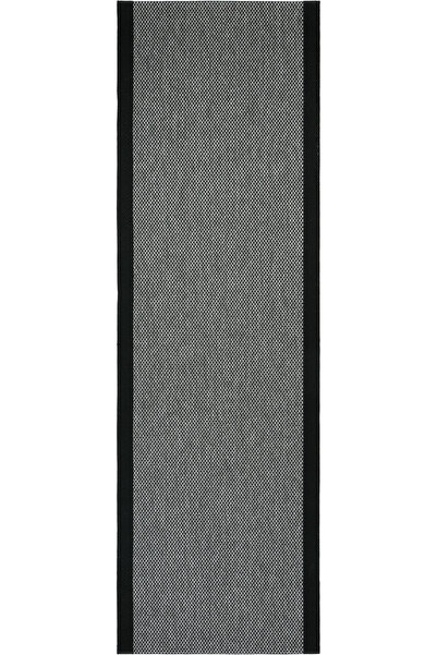 Cool Halı Easy Nunique Gri Siyah Sisal Halı Kaymaz İnce Yumuşak Kestirme Kori...