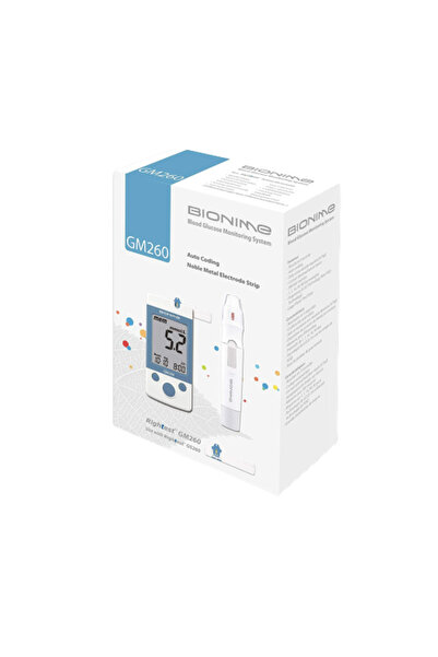 BIONIME بيونيم GM260 جهاز قياس السكر