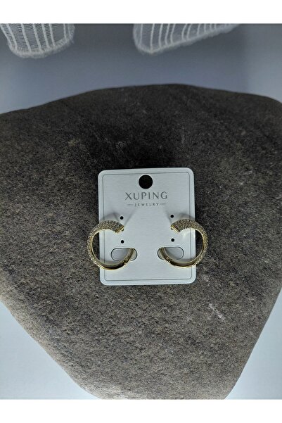lavante butik kendini özel hisset Xuping Zircon Stone Hoop Earrings