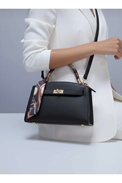 Özay butik Classic Bag with Scarf Detail