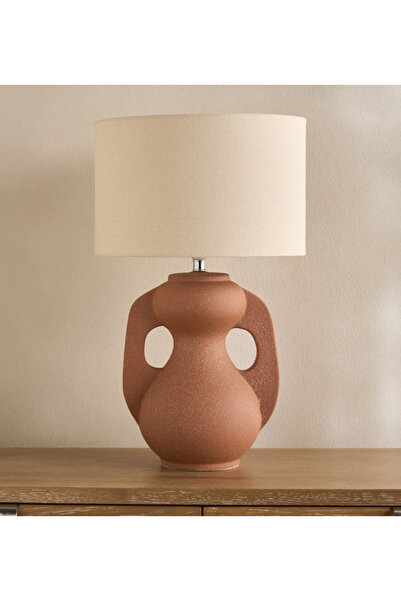 LEVİN Ceramic Table Lamp - 56 cm