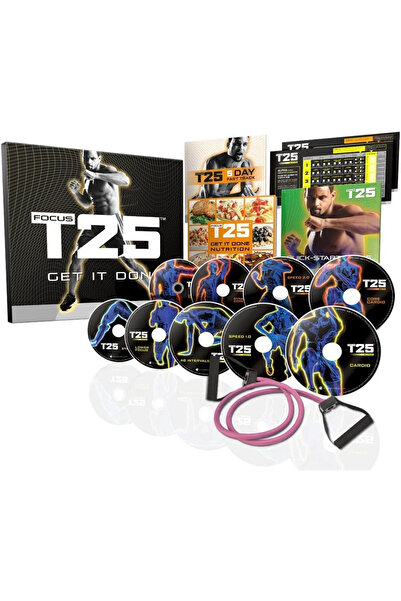 Shaun Beach Body FOCUS T25 T's NEW Workout DVD Program-Get It Done in 25 Minutes