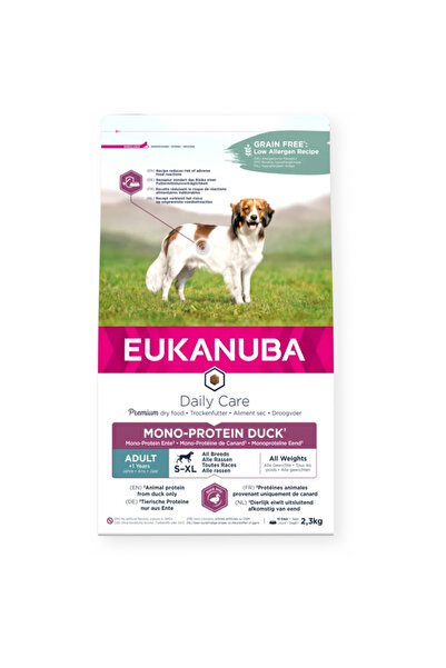 Eukanuba Dry dog ​​food Adult Mono-Protein Duck 2.3kg