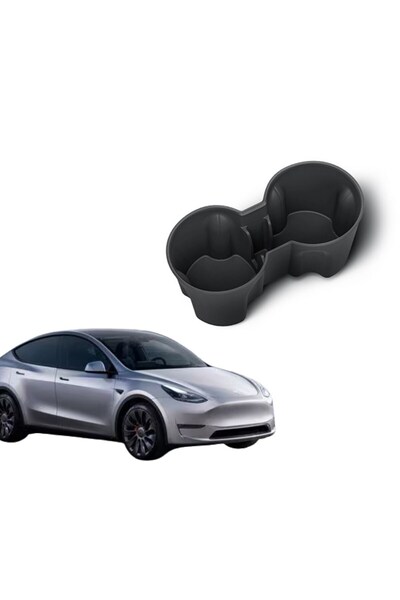 TESLA Juniper Front Center Console Cup Holder - Center Divider - with Removab...
