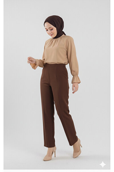 CNG MODA Ruffle Sleeve Poplin Shirt