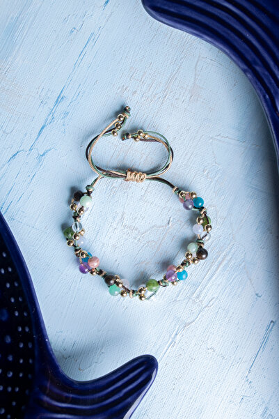 Deniz Doğal Taş Certified Taurus Natural Stone Bracelet