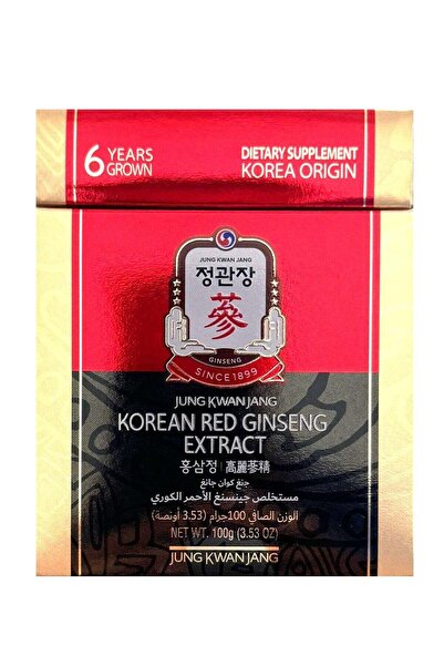 Cheong Kwan Jang مستخلص الجنسنج الأحمر الكوري تشيونغ كوانجانغ 100 غرام