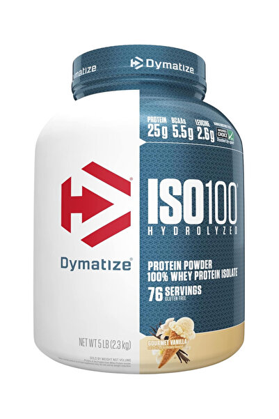 Dymatize ايزو 100 بروتين ديماتايز فانيلا جورميه 2.3 كجم - ISO100 Protein