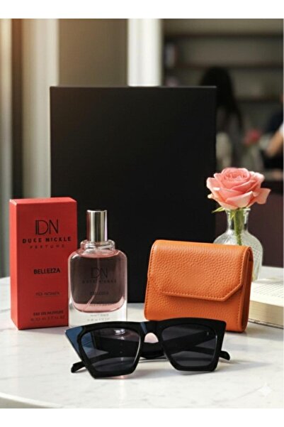 Duke Nickle Set de ochelari și portofel pentru parfumuri pentru femei, în cut...