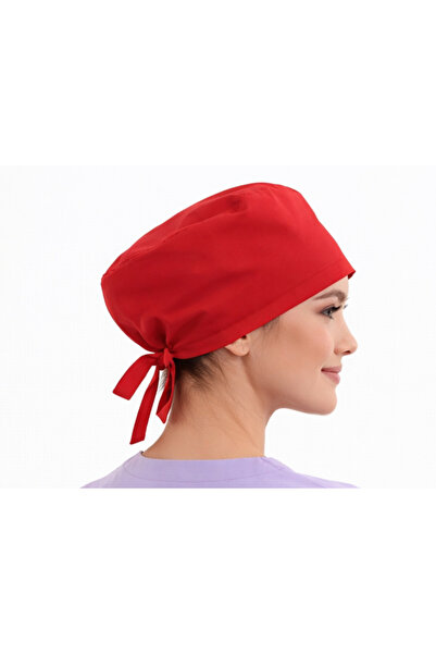 AYSİMA MEDİKAL Düz Renk Medikal Bone – %100 Pamuk – Terletmez – Ayarlanabilir – Unisex