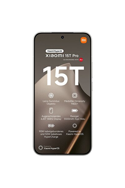 Xiaomi 15 T Pro 1 TB 12 GB RAM Dual Sim 5 G Γκρι