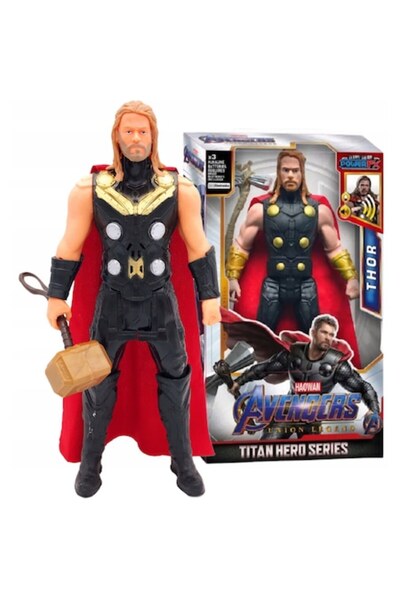 Bos Фигурка на Тор със светлинни и звукови ефекти, 30 см, многоцветна