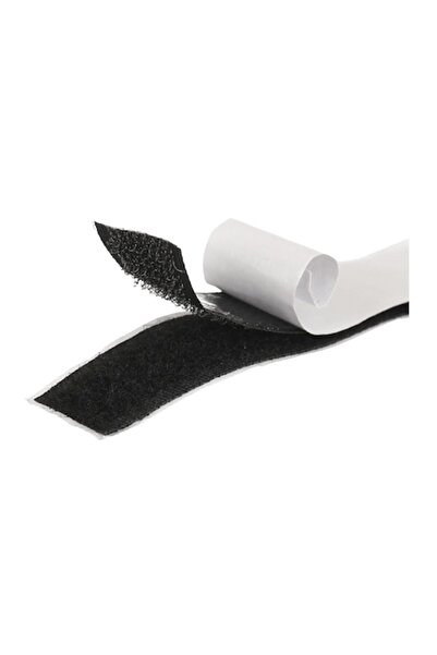 OEMN Bandă autoadezivă Velcro 2,5x500 cm, Neagră