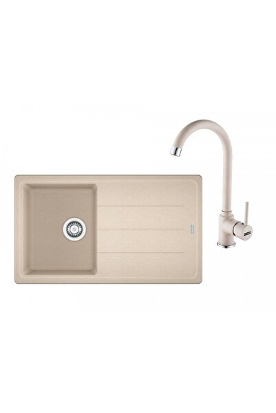 Franke Pachet chiuvetă Fragranite BFG 611-86 + baterie Pola Avena 860X500 MM