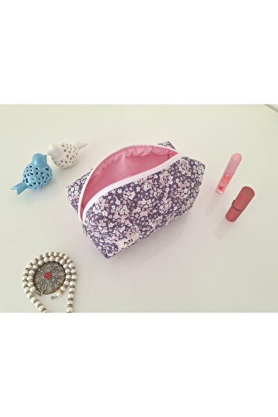 MB Winter Flowers Makeup Bag - Large Size