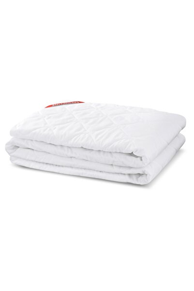 Other Thread-quilted mattress topper/protector 200x220cm white