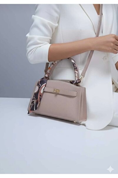 Özay butik Classic Bag with Scarf Detail